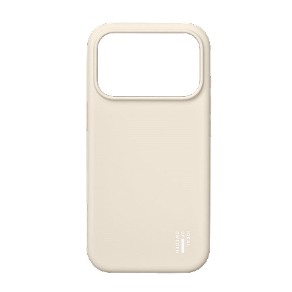 iPhone 18 Pro / 17 Pro iDeal Of Sweden Silicone Case - MagSafe Compatible - Cloud Dancer