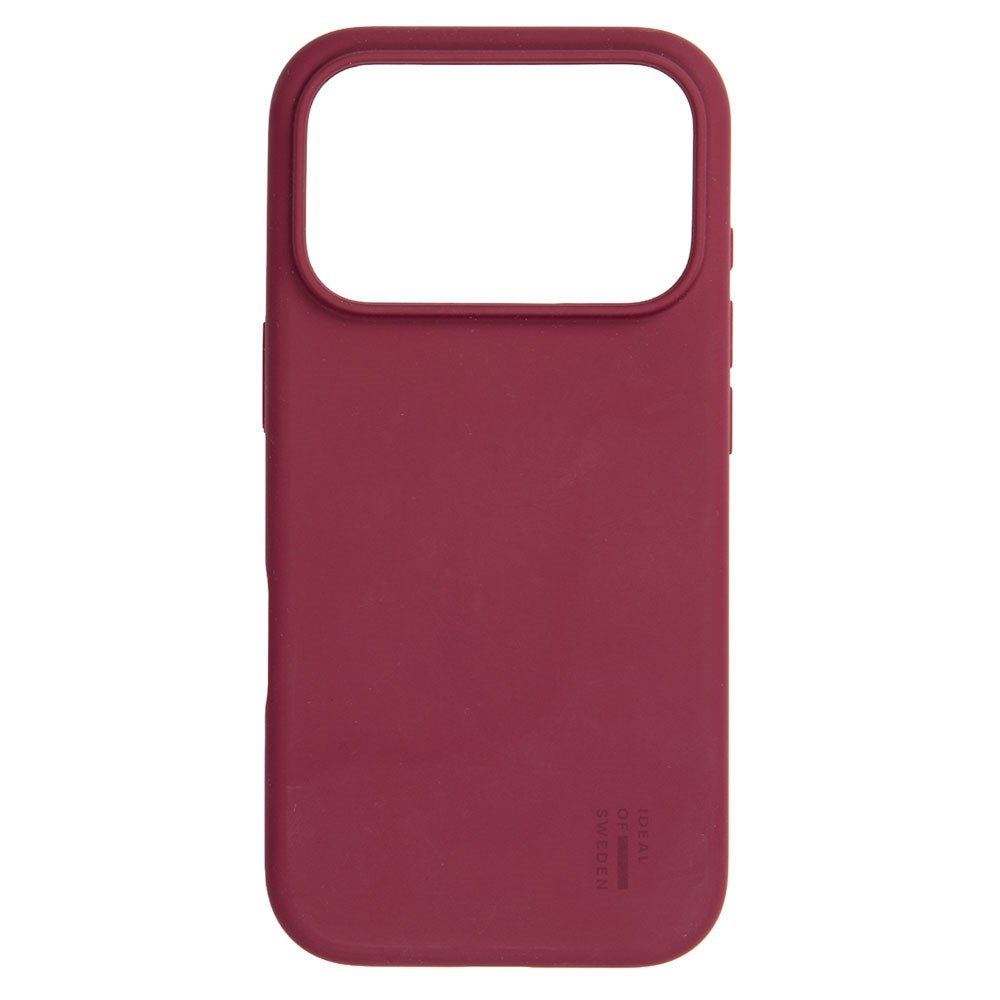 iPhone 18 Pro / 17 Pro iDeal Of Sweden Silicone Case - MagSafe Compatible - Fine Wine