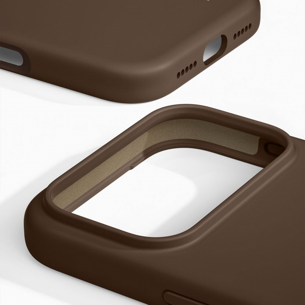 iPhone 18 Pro Max / 17 Pro Max iDeal Of Sweden Silicone Case - MagSafe Compatible - Mocha Mousse