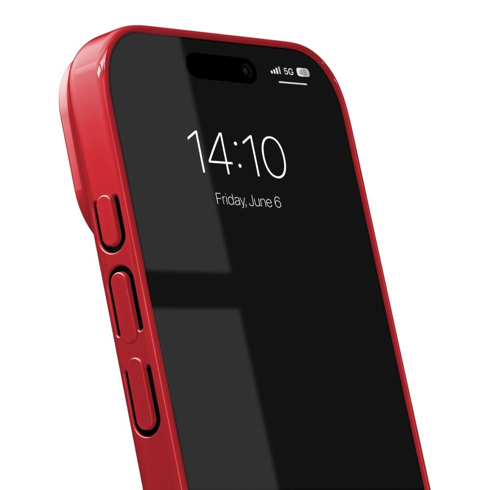 iPhone 17e / 16e / 15 / 14 / 13 iDeal of Sweden Slim Case - MagSafe Compatible - Power Red