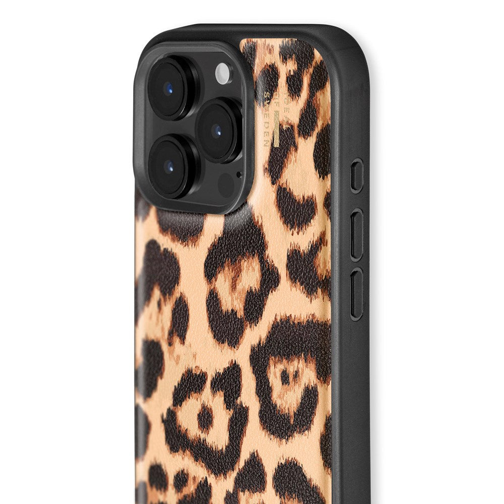 iDeal Of Sweden iPhone 16 Pro Max Vegan Leather Case - Timeless Leo
