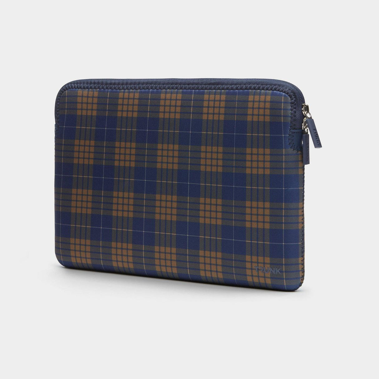 Trunk Neoprene Sleeve for Laptop 13" (30.5 x 22 x 2 cm) - Navy Tartan