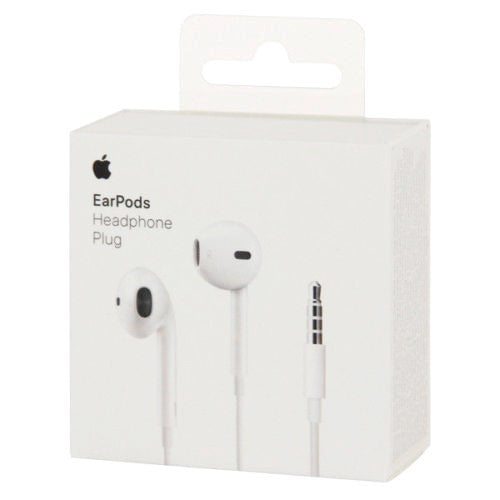Apple EarPods with Remote and Mic - iPhone Headset (MNHF2ZM/A) - White