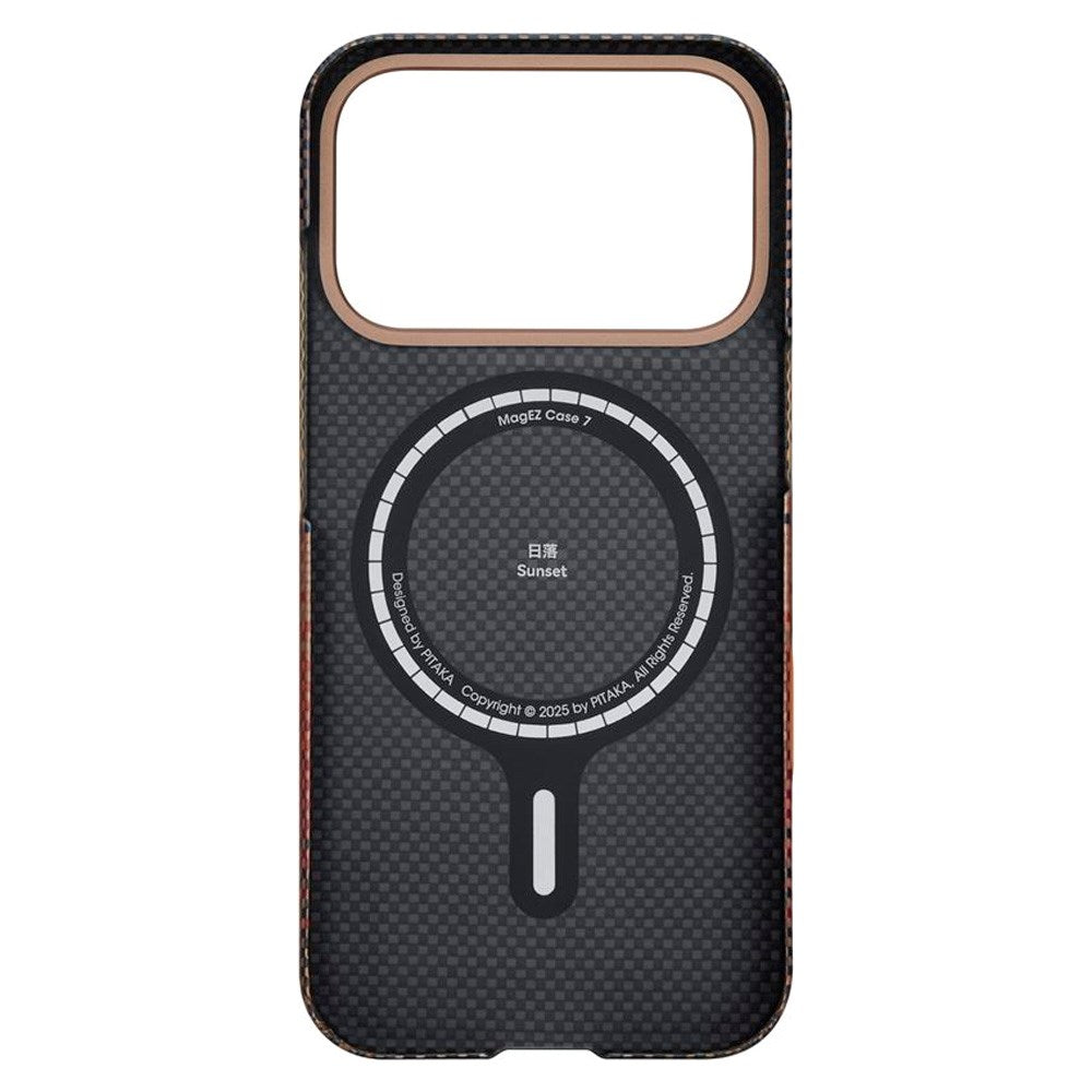 iPhone 17 Pro Max PITAKA Ultra Slim Case - MagSafe Compatible - Sunset