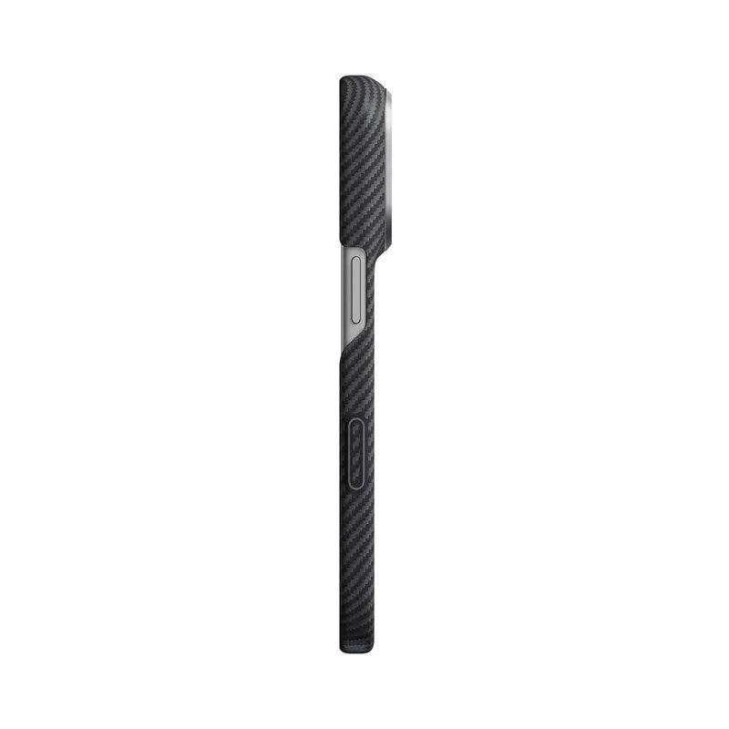 iPhone 18 Pro / 17 Pro Pitaka Edge Case - MagSafe Compatible - Black / Grey