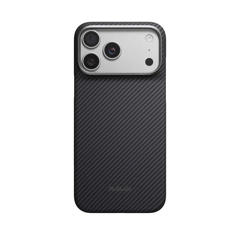 iPhone 18 Pro Max / 17 Pro Max Pitaka Edge Case - MagSafe Compatible - Black / Grey