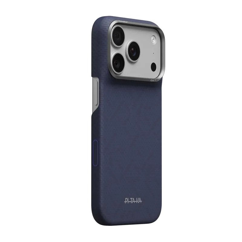 iPhone 18 Pro / 17 Pro Pitaka Edge Case - MagSafe Compatible - Sapphire Blue