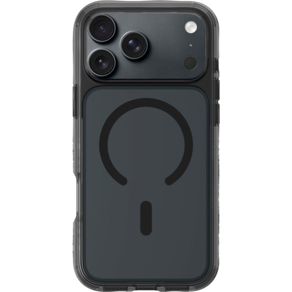 iPhone 18 Pro Max / 17 Pro Max LAUT CRYSTAL MATTER X Case - MagSafe Compatible - Black / Transparent