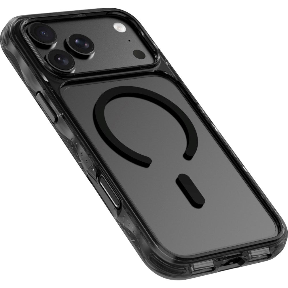 iPhone 18 Pro / 17 Pro LAUT CRYSTAL MATTER X Case - MagSafe Compatible - Black / Transparent