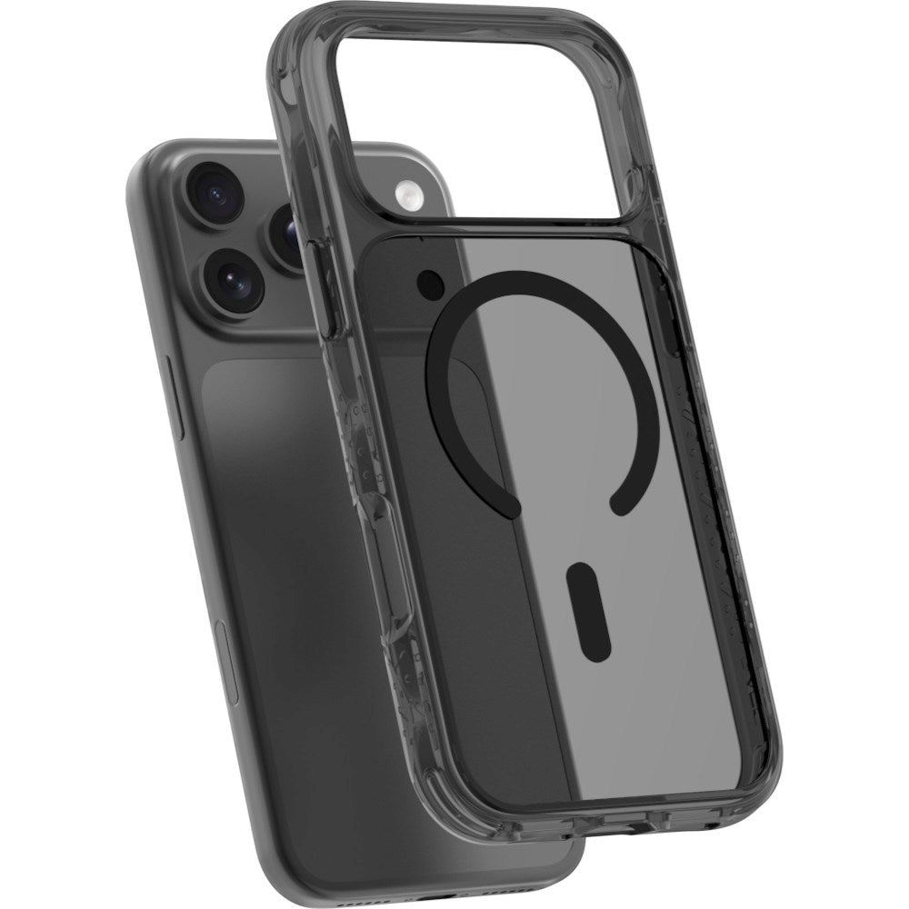 iPhone 18 Pro / 17 Pro LAUT CRYSTAL MATTER X Case - MagSafe Compatible - Black / Transparent