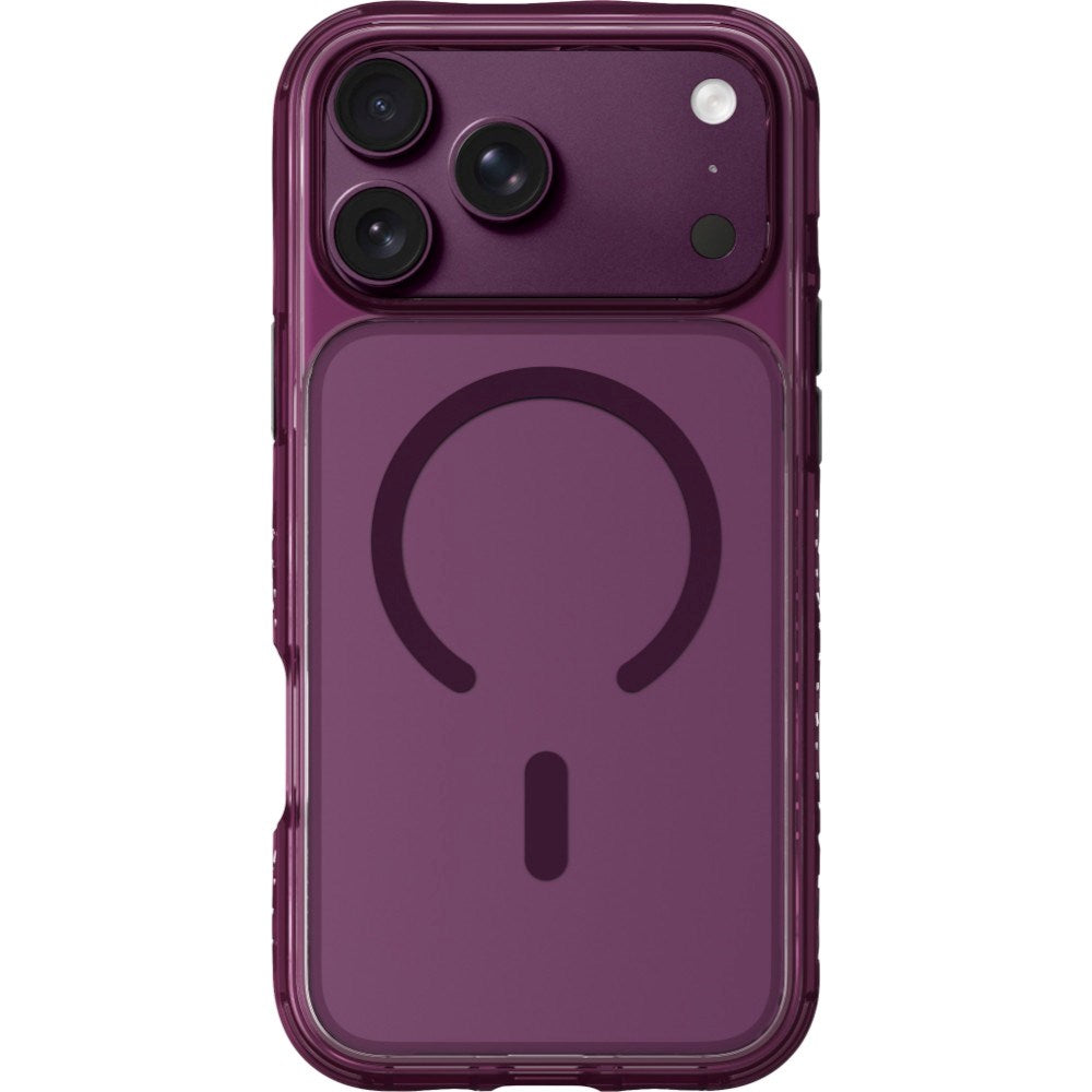 iPhone 18 Pro / 17 Pro LAUT CRYSTAL MATTER X Case - MagSafe Compatible - Purple / Transparent