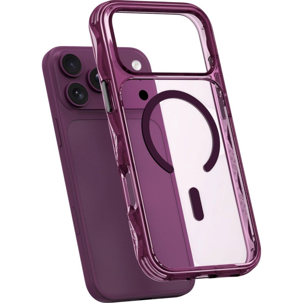 iPhone 18 Pro / 17 Pro LAUT CRYSTAL MATTER X Case - MagSafe Compatible - Purple / Transparent