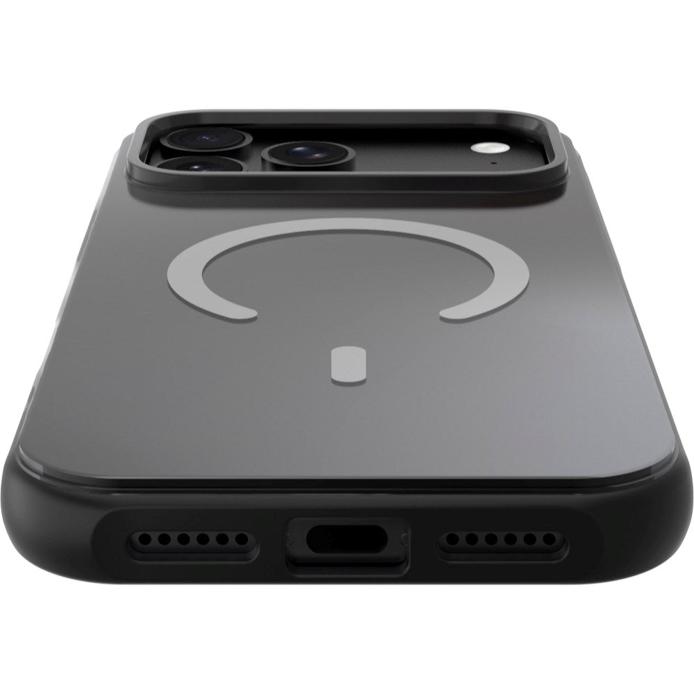 iPhone 18 Pro / 17 Pro LAUT HUEX WAVE Case - MagSafe Compatible - Midnight Silver