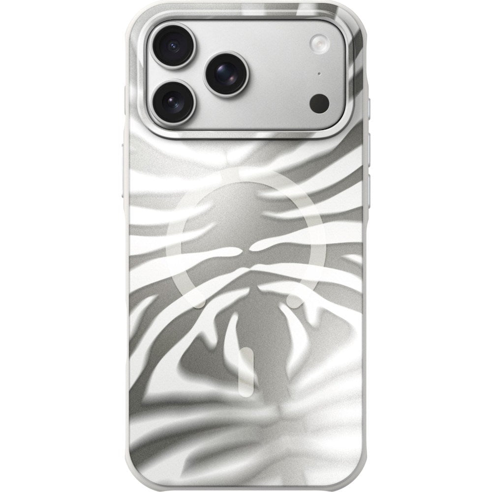 iPhone 18 Pro Max / 17 Pro Max LAUT HUEX WAVE Case - MagSafe Compatible - Pearl Zebra