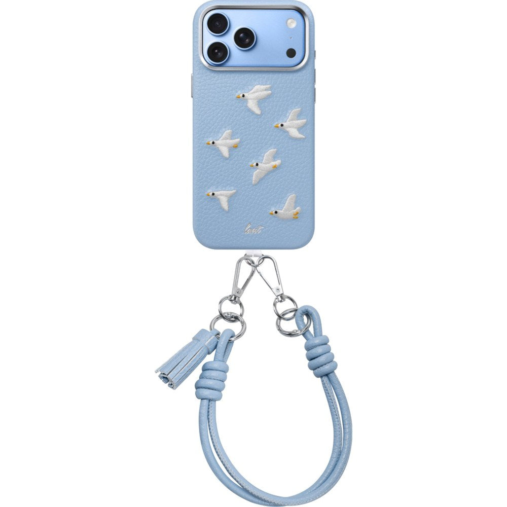 iPhone 18 Pro Max / 17 Pro Max LAUT TWINE EDGE Case w. Strap - MagSafe Compatible - Daydream