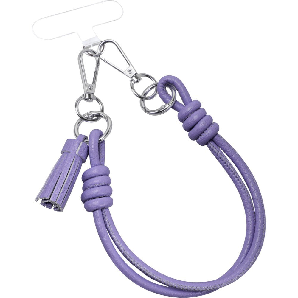 iPhone 18 Pro Max / 17 Pro Max LAUT TWINE EDGE Case w. Strap - MagSafe Compatible - Lilac Butterfly