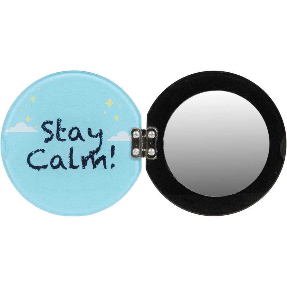 Mirror Stand for Phone LAUT MAGMOJI - MagSafe Compatible - Cat Stay Calm