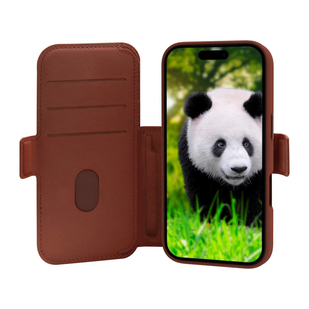 iPhone 17 Pro dbramante1928 Lynge Case - MagSafe Compatible - Dark Tan
