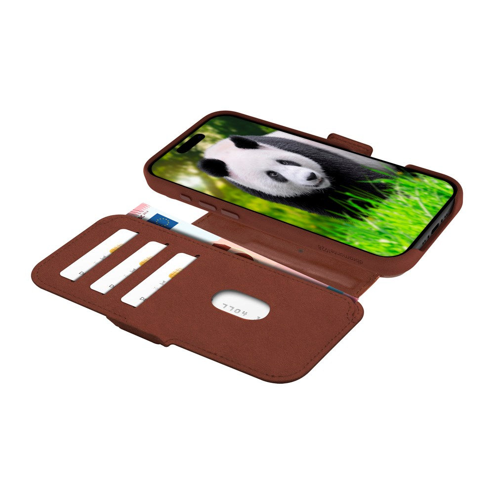 iPhone Air dbramante1928 Lynge Case - MagSafe Compatible - Dark Tan