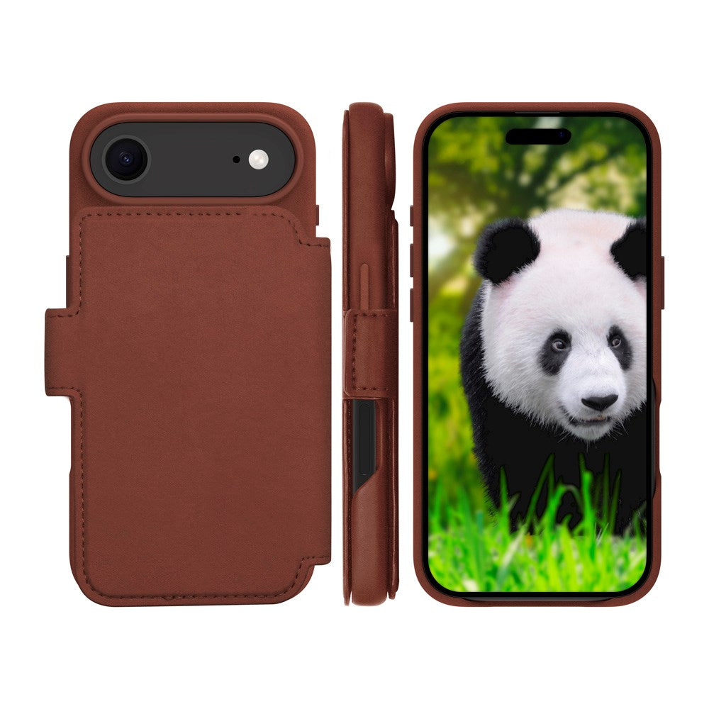 iPhone Air dbramante1928 Lynge Case - MagSafe Compatible - Dark Tan