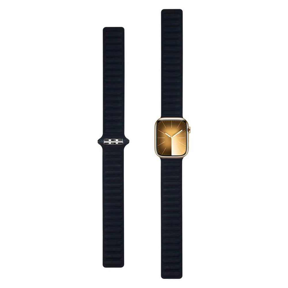 Apple Watch (42/44/SE/45/46/49mm) Magnetic Lippa Finewoven Strap - Black