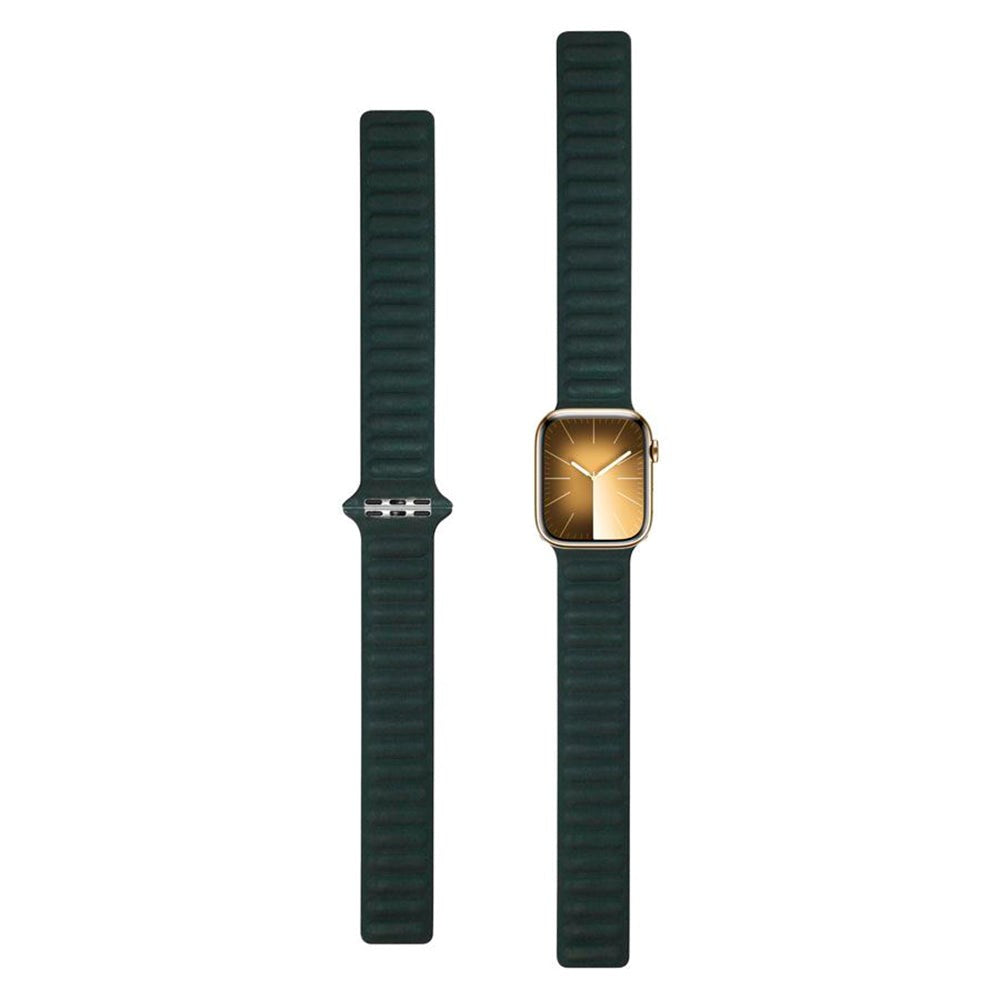 Apple Watch (42/44/SE/45/46/49mm) Magnetic Lippa Finewoven Strap - Green
