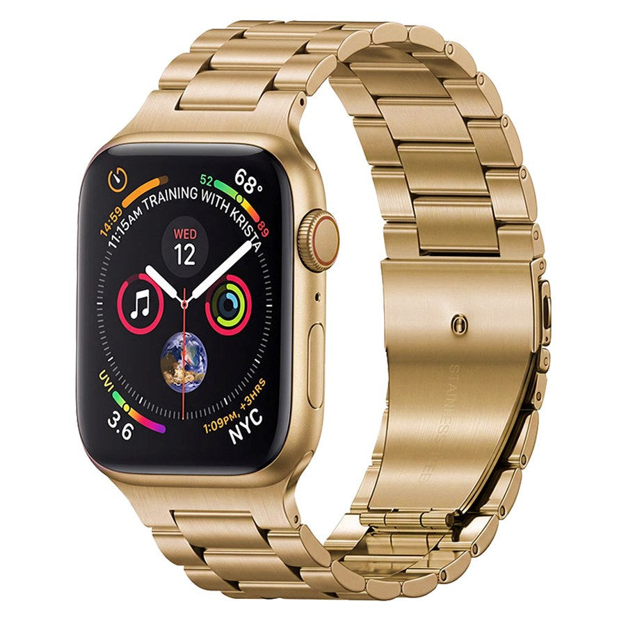 Lippa Apple Watch (42/44/SE/45/46/49mm) Stainless Steel Strap - Rose Gold