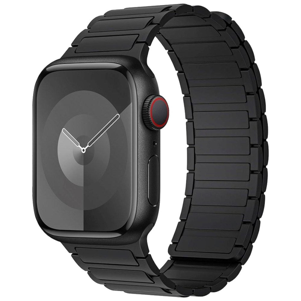 Apple Watch (38/40/41/42 mm) Lippa Magnetic Silicone Strap - Black
