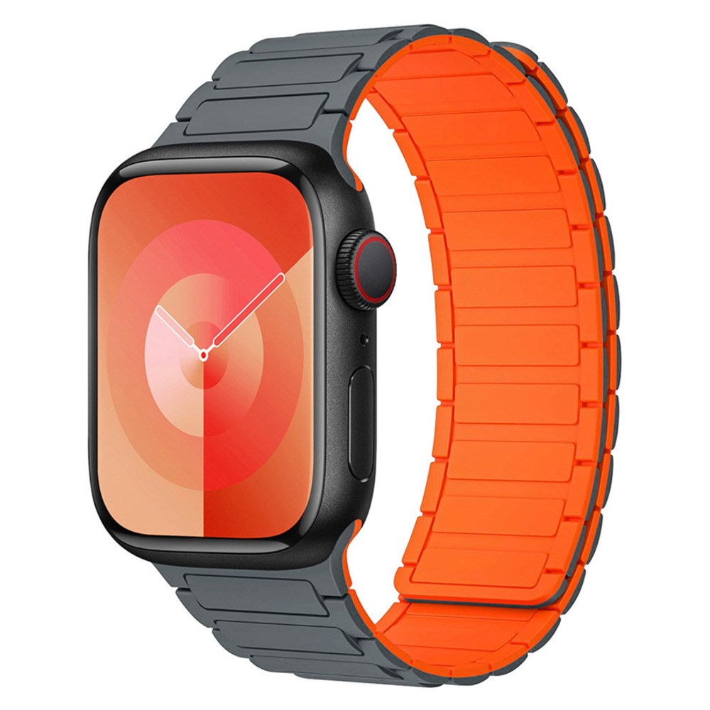Apple Watch (38/40/41/42 mm) Lippa Magnetic Silicone Strap - Grey