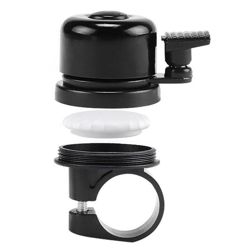 Lippa AirTag Holder in Bicycle Bell - Black