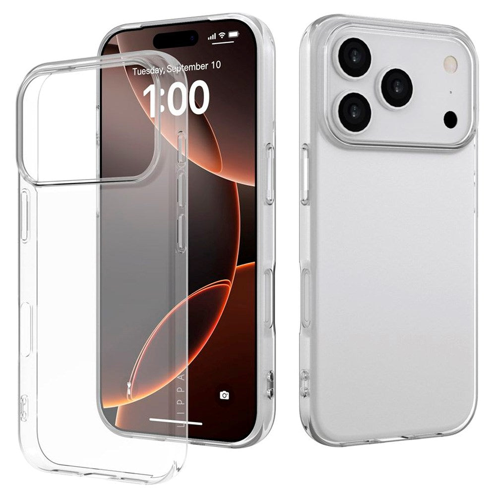 iPhone 17 Pro Lippa Slim Flexible Plastic Case - Transparent