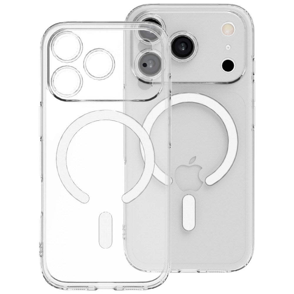 iPhone 17 Pro /18 Pro Lippa Flexible Plastic Case - MagSafe Compatible - Transparent