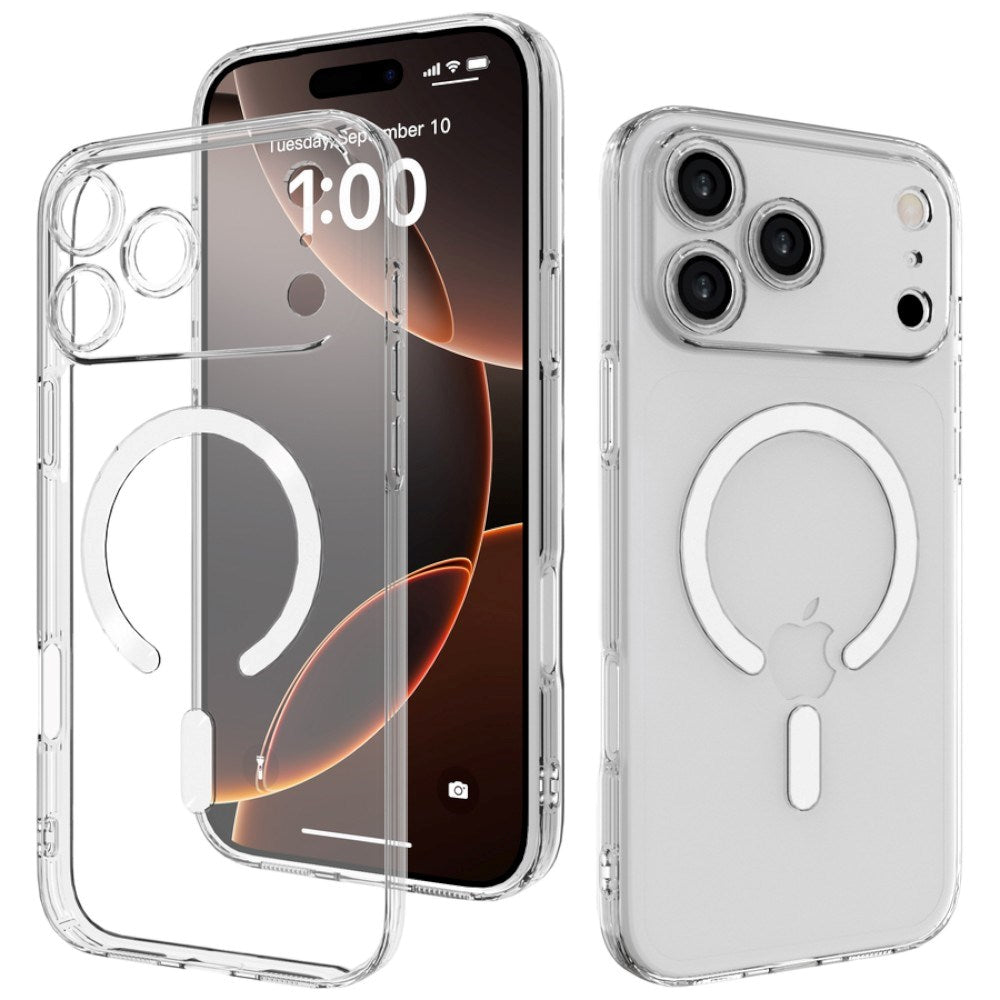 iPhone 17 Pro Max/18 Pro Max Lippa Flexible Plastic Case - MagSafe Compatible - Transparent
