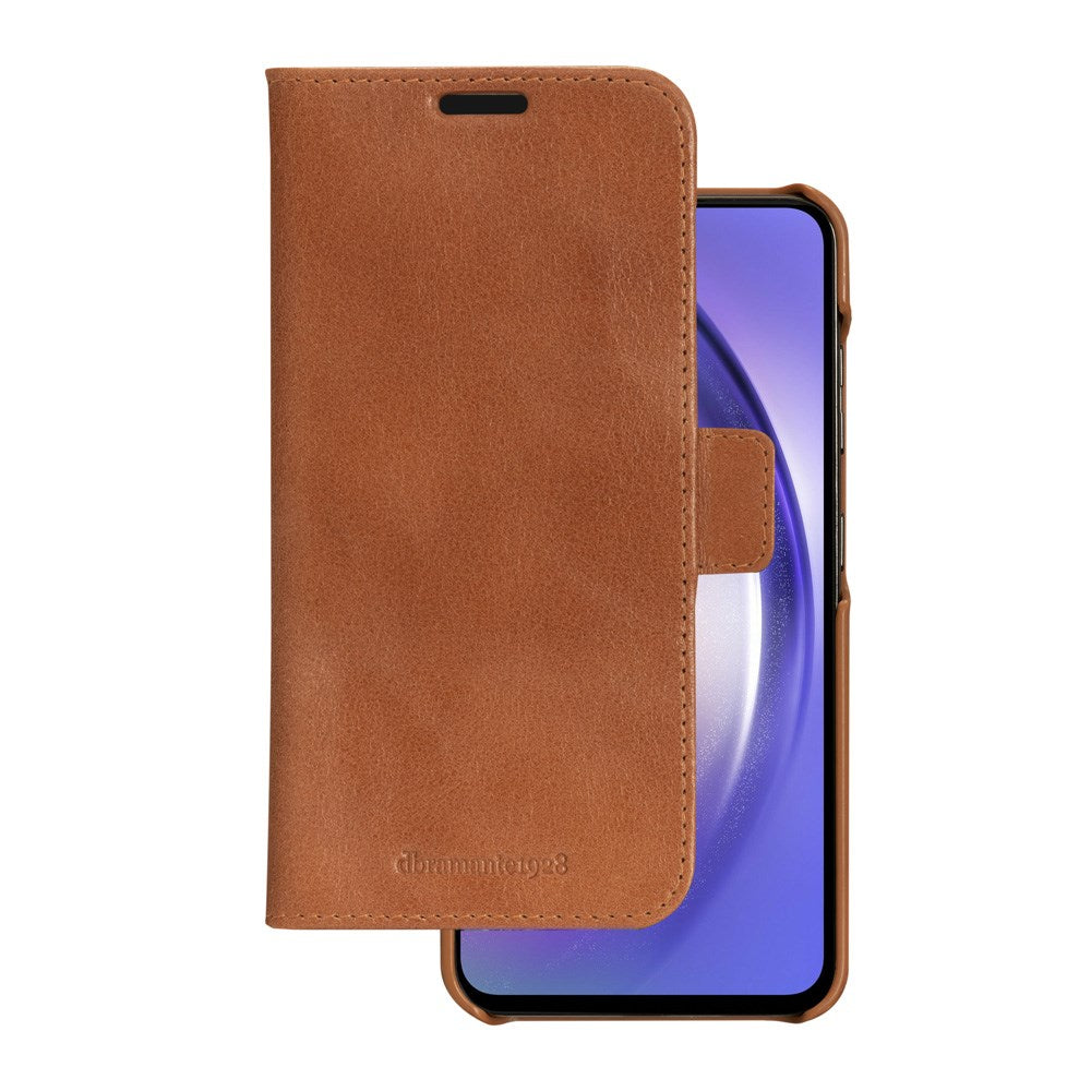 Samsung Galaxy A54 (5G) dbramante1928 Lynge 2-in-1 Genuine Leather Flip Case - Tan