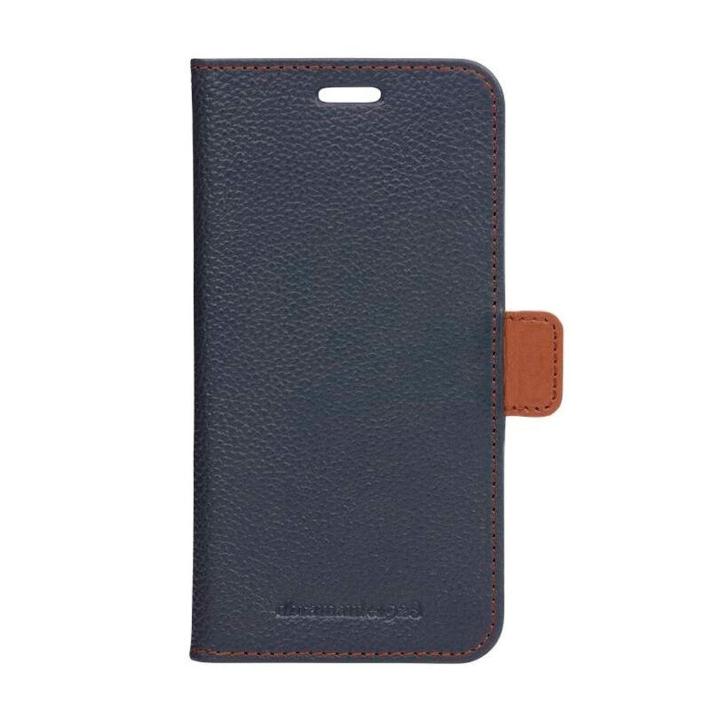 iPhone 11 Pro dbramante1928 Lynge 2-in-1 Genuine Leather Flip Case - Pebbled Blue