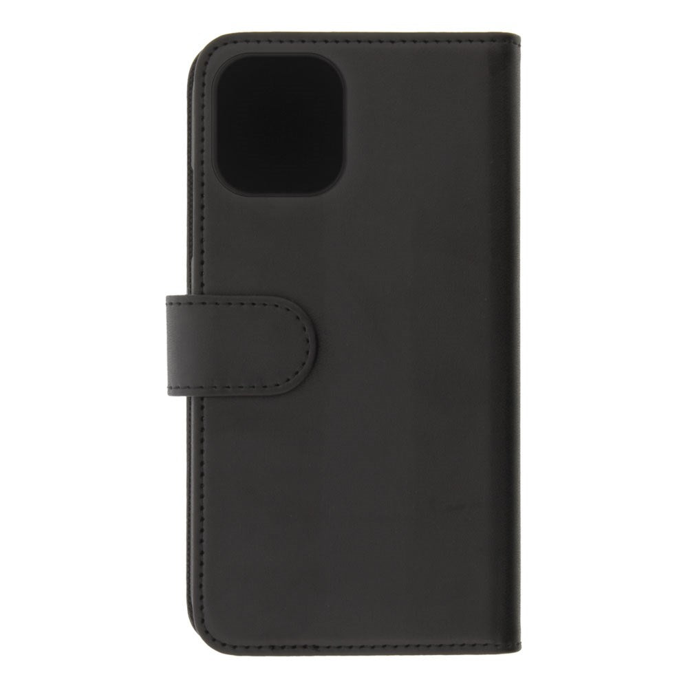 iPhone 12 Pro Max Deltaco 2-in-1 Faux Leather Flip Case - Black