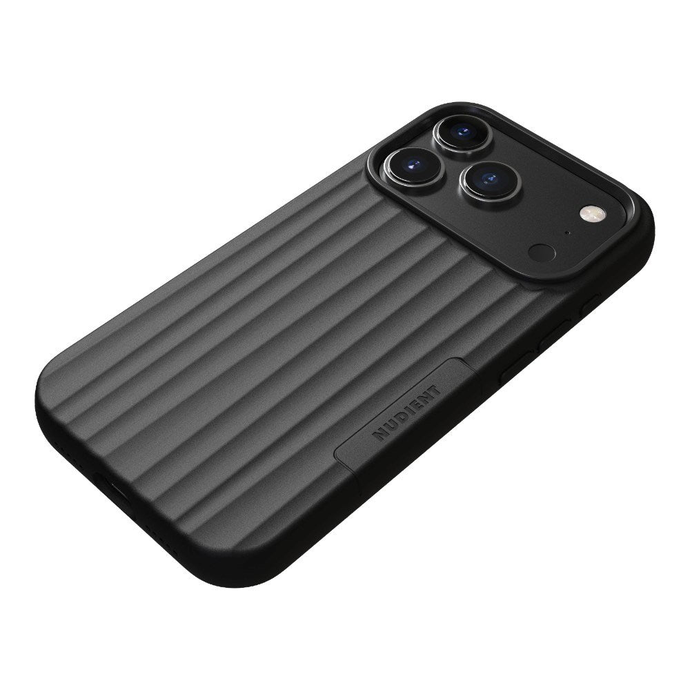 iPhone 18 Pro / 17 Pro Nudient Bold Case - MagSafe Compatible - Charcoal Black