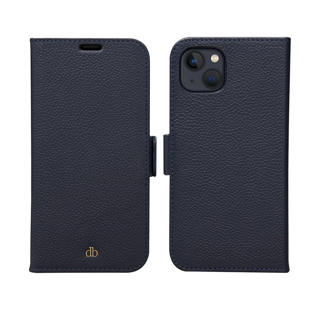 Dbramante1928 iPhone 13 New York 2-in-1 Leather Flip Case - Blue