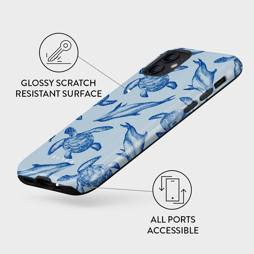 iPhone 12 / 12 Pro Burga Tough Fashion Case - MagSafe Compatible - Aquatic Dance