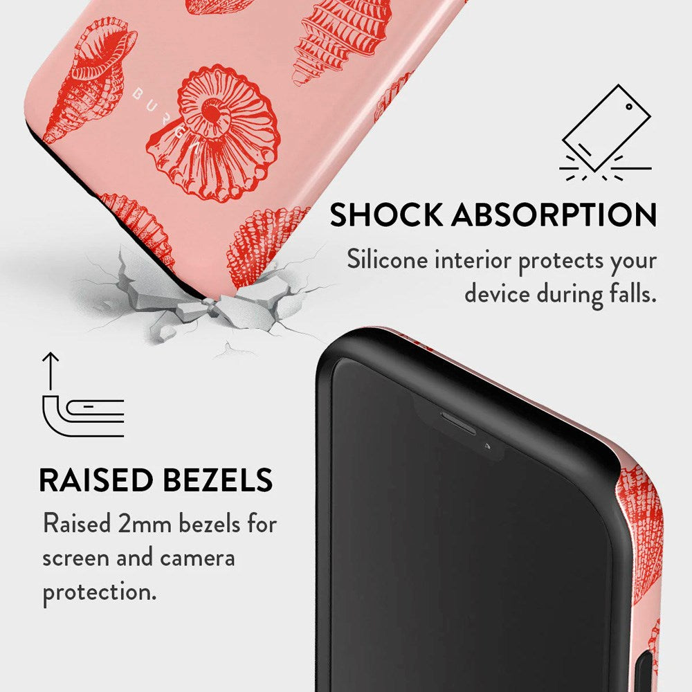 iPhone 12 / 12 Pro Burga Tough Fashion Case - MagSafe Compatible - Coastal Treasure