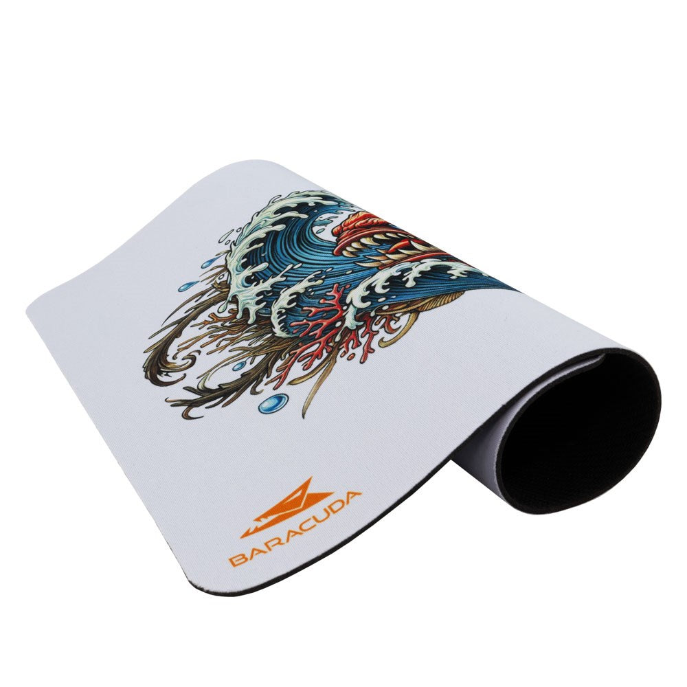 Baracuda CORAL M Gaming Mousepad – 300 x 250 mm – White