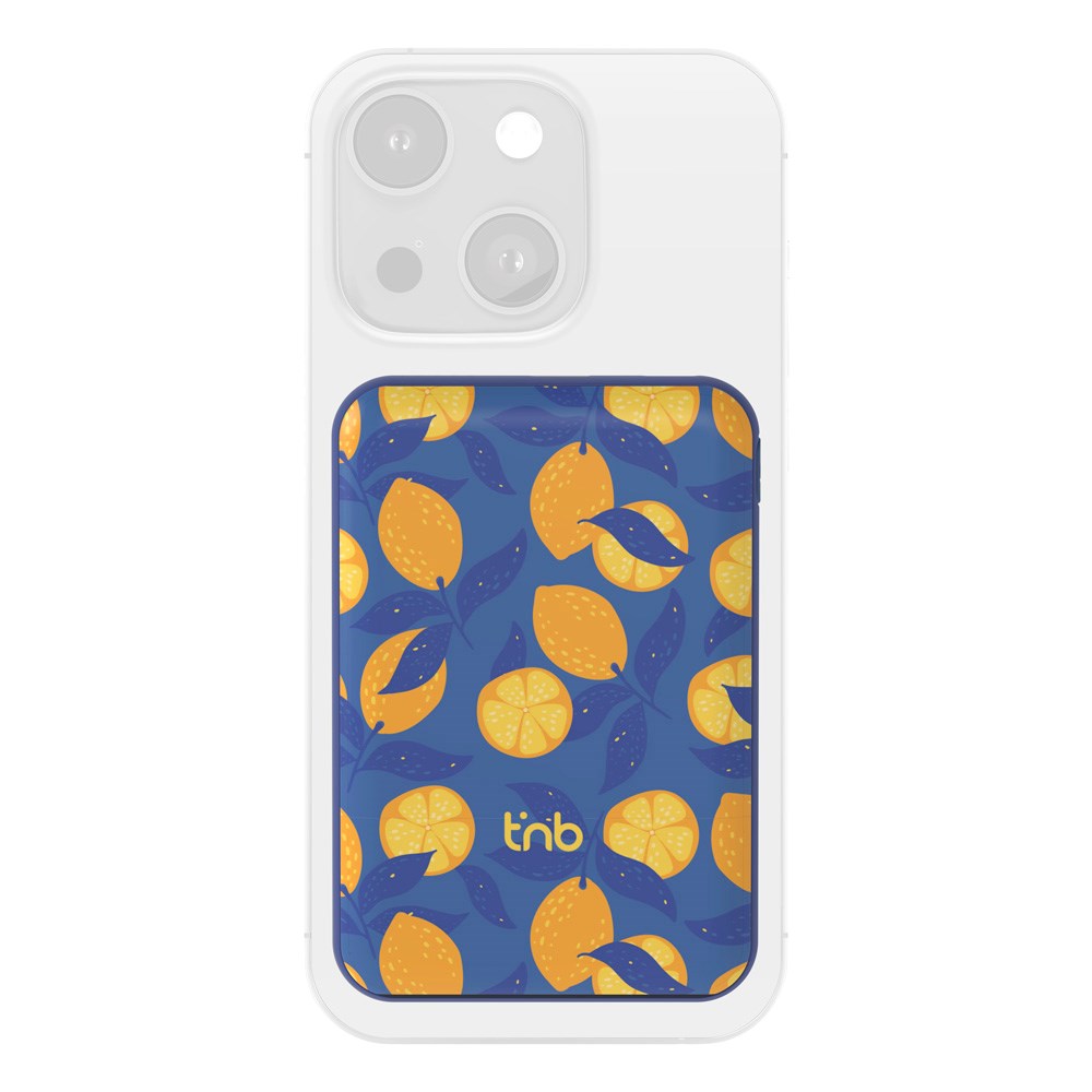 T'NB PowerBank 5000 mAh - MagSafe Compatible - Lemon