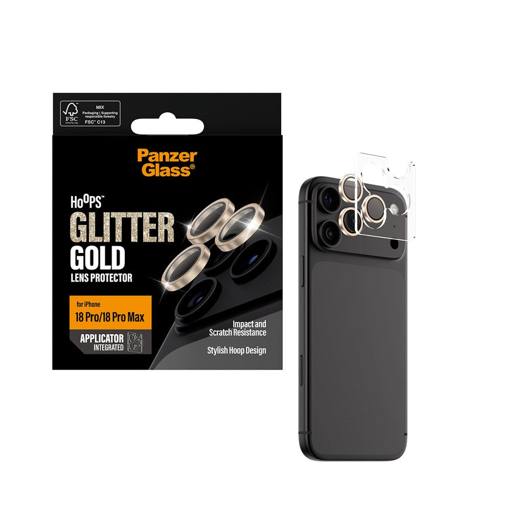 iPhone 18 Pro / Pro Max PanzerGlass Hoops - Camera Protection - Gold