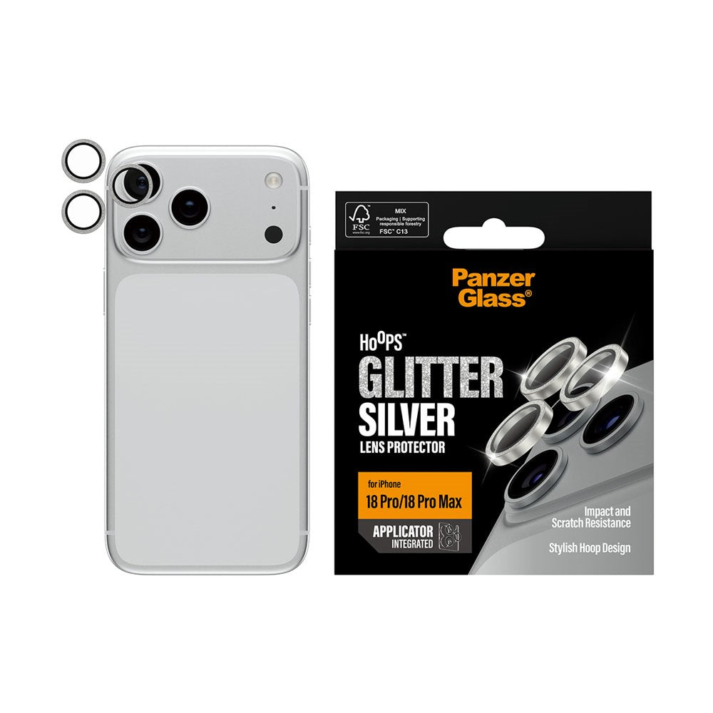 iPhone 18 Pro / Pro Max PanzerGlass Hoops - Camera Protection - Silver