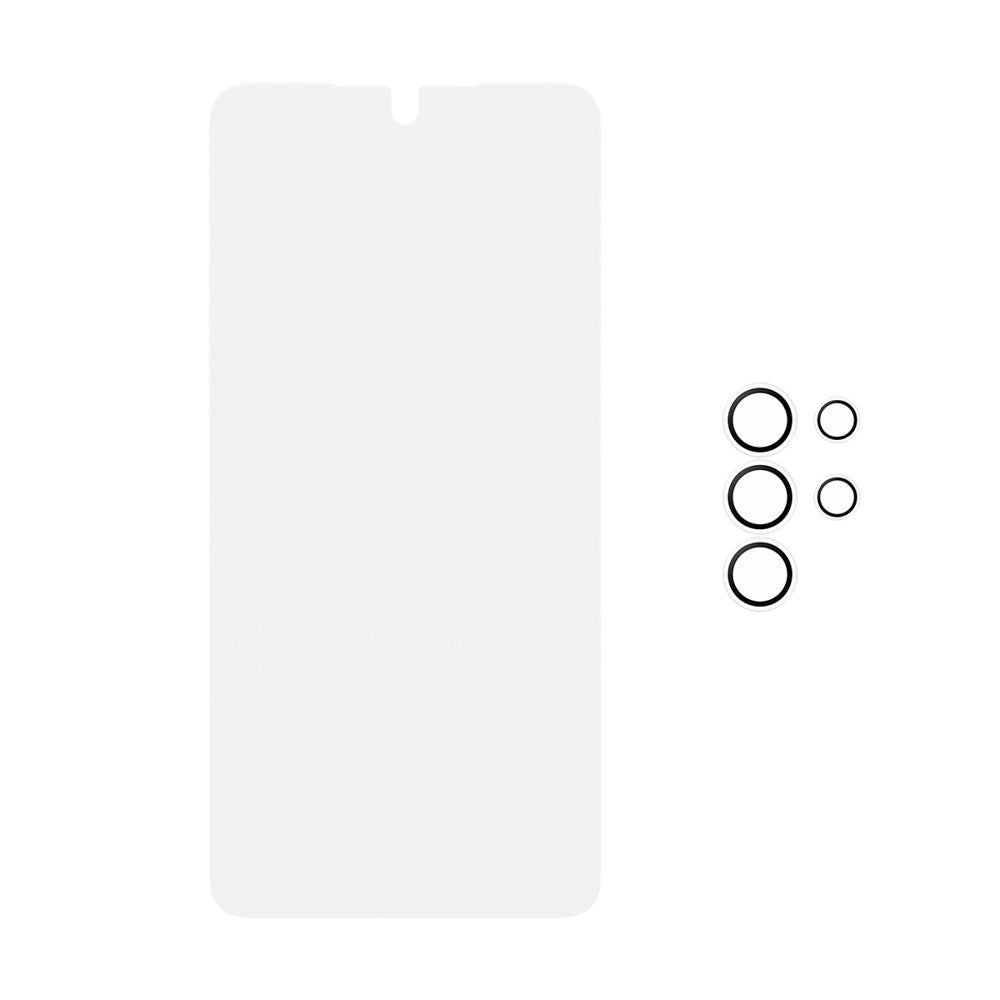 Samsung Galaxy S26 Ultra PanzerGlass Hoops 2-in-1 Bundle with EasyAligner / Screen Protection (UWF) / Hoops Camera Protection - Transparent