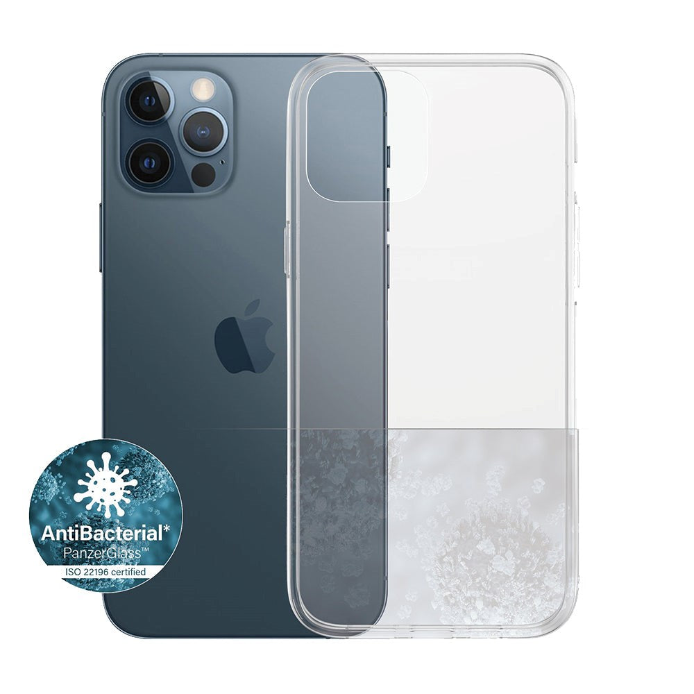 iPhone 12 / 12 Pro Case PanzerGlass ClearCase Antibacterial Transparent