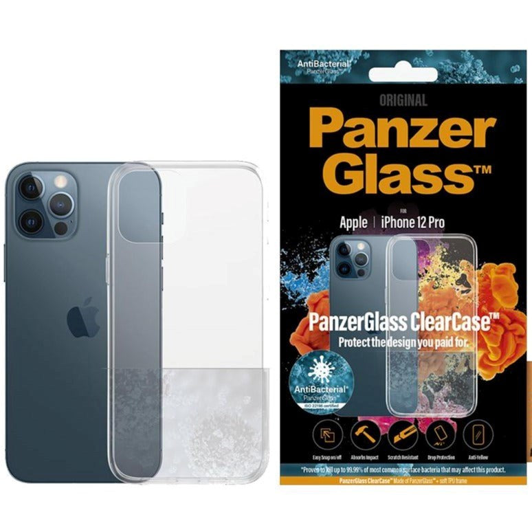 iPhone 12 / 12 Pro Case PanzerGlass ClearCase Antibacterial Transparent