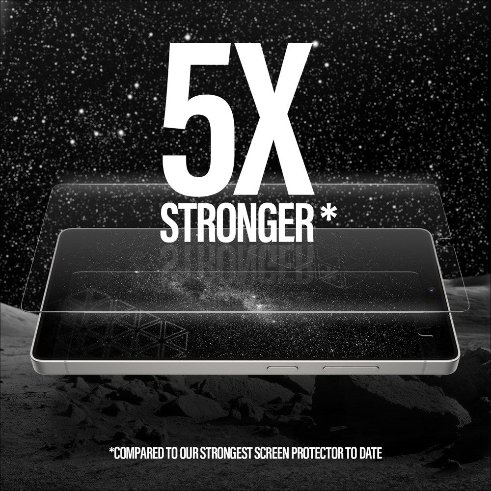 PanzerGlass Samsung Galaxy S25 Ultra - Ultra-Wide Fit Ceramic Screen Protector Glass - Transparent