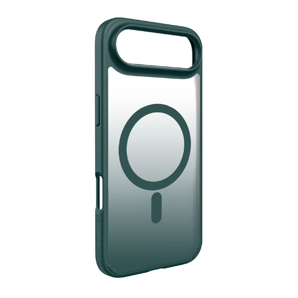iPhone Air PURO GRADIENT Case - MagSafe Compatible - Transparent / Green