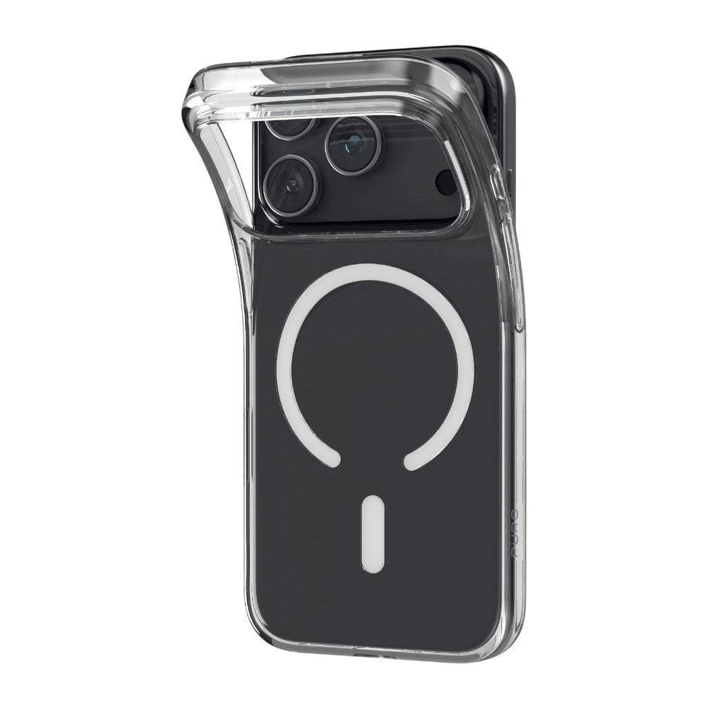 iPhone 18 Pro PURO 0.3 MAG Recycled Plastic Case - MagSafe Compatible - Transparent